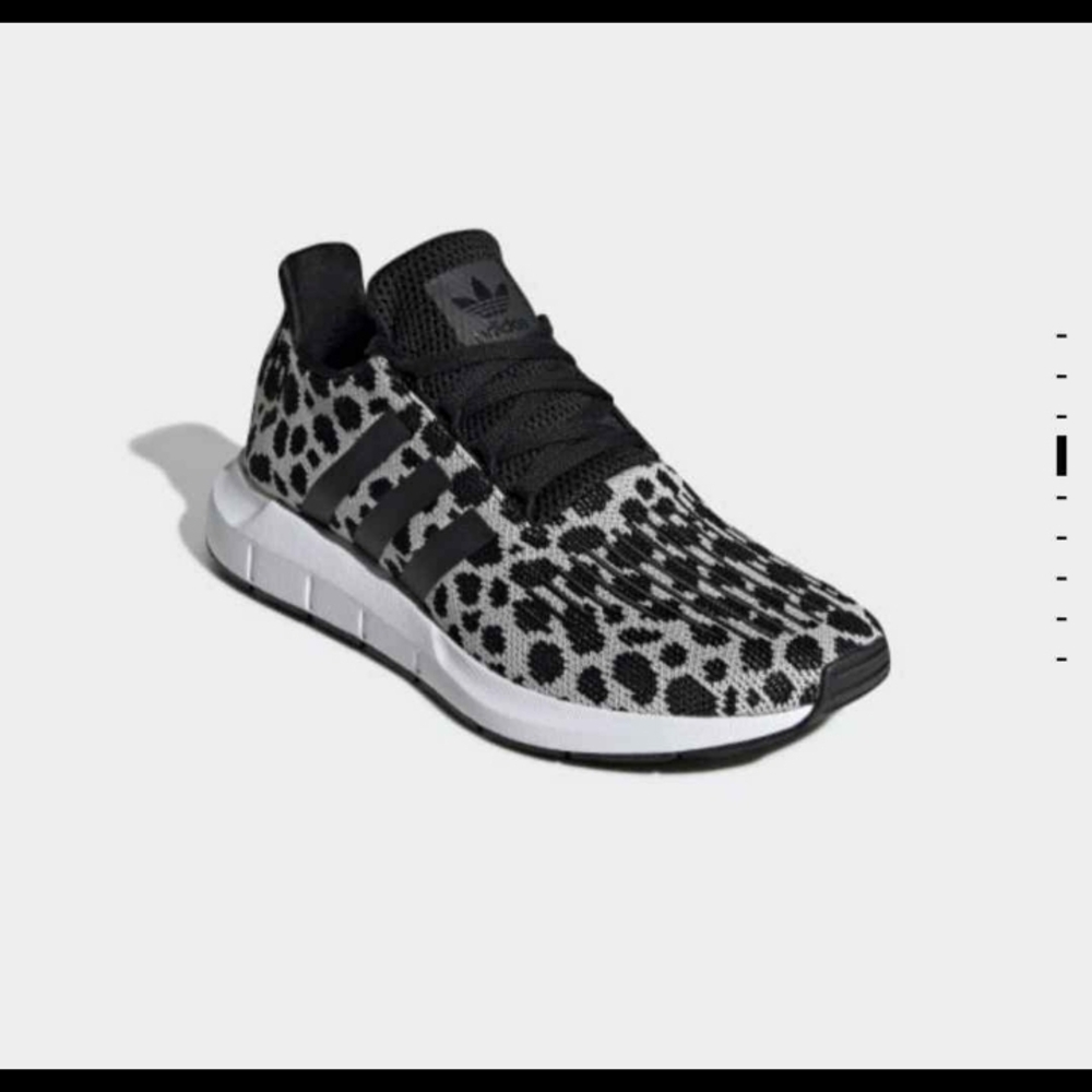 Adidas Monochrome Patterned Sneakers